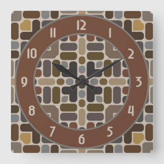 Reloj Cuadrado Estilo retro