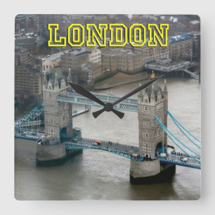 Reloj Cuadrado ¡Estupendo! Puente Londres de la torre