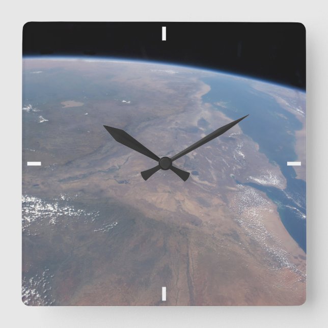 Reloj Cuadrado Etiopía Y Parte Del Mar Rojo (Anverso)