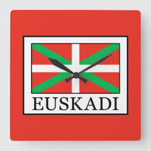Reloj Cuadrado Euskadi