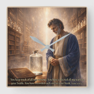 Reloj Cuadrado Every Tear Remembered 