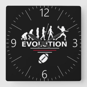 Reloj Cuadrado Evolución del fútbol