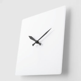 Reloj Cuadrado Éxito Personalizado de Regreso a la Escuela