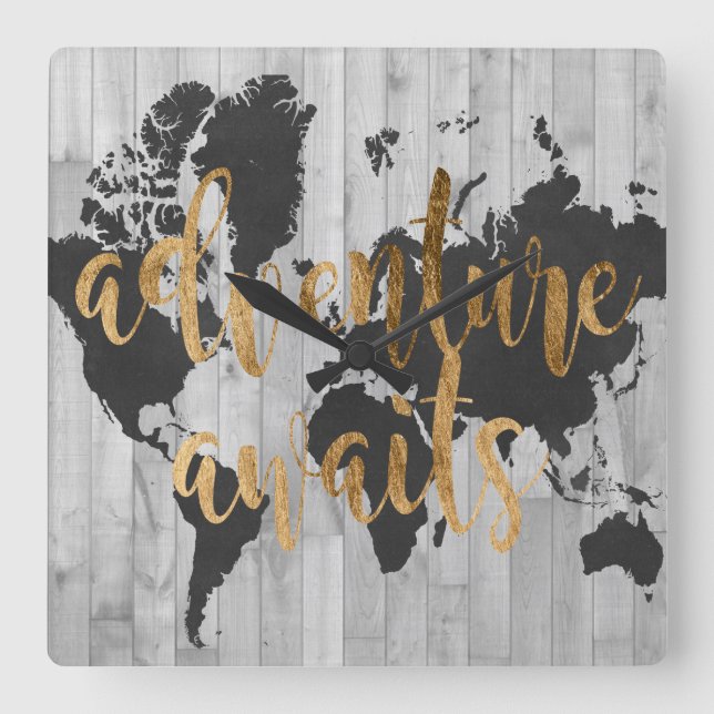 Reloj Cuadrado Explorador joven VI (Anverso)