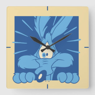 Reloj Cuadrado Expresión de Shock de WILE E. COYOTE™