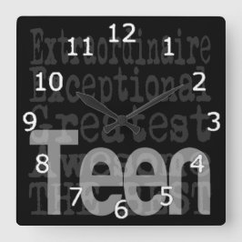 Reloj Cuadrado Extraordinaire adolescente