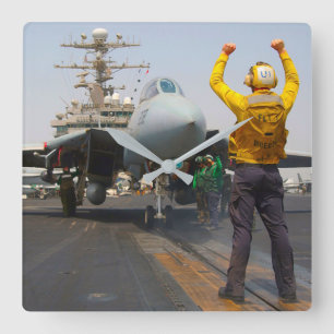 RELOJ CUADRADO F-14 TOMCAT