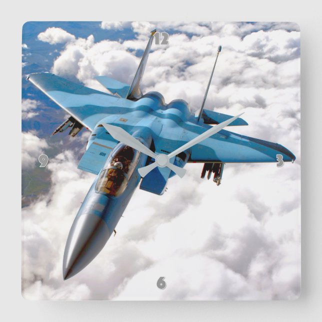 RELOJ CUADRADO F-15D ÁGUILA (Anverso)