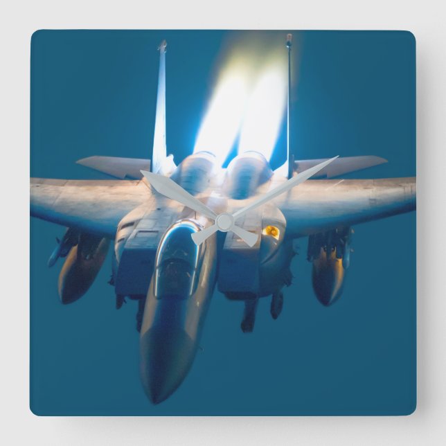 RELOJ CUADRADO F-15E STRIKE EAGLE (Anverso)
