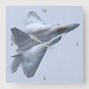 RELOJ CUADRADO F-22 RAPTOR