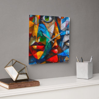 Reloj Cuadrado Faces we know