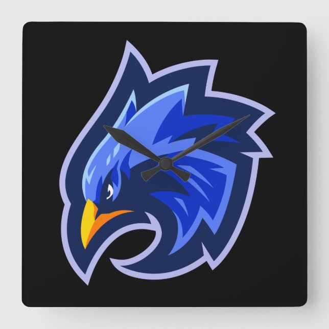 Reloj Cuadrado Falcon (Anverso)