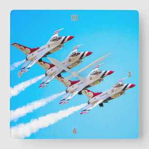 RELOJ CUADRADO FALCON DE COMBATE F-16C