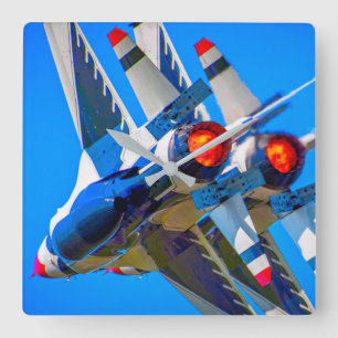 RELOJ CUADRADO FALCON DE COMBATE F-16C