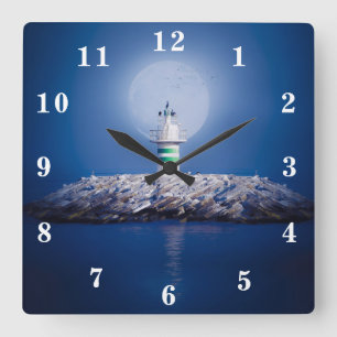 Reloj Cuadrado Faro