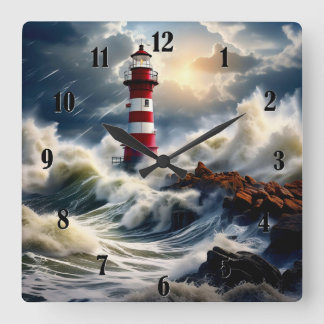 Reloj Cuadrado Faro