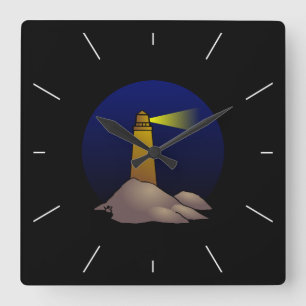 Reloj Cuadrado Faro