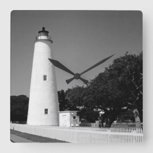 Reloj Cuadrado Faro Ocracoke