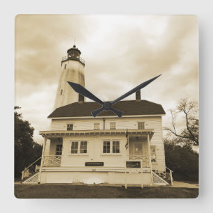 Reloj Cuadrado Faro Sandy Hook
