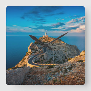 Reloj Cuadrado Faros   Islas Baleares, España