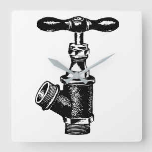Reloj Cuadrado Faucet