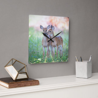 Reloj Cuadrado Fawns