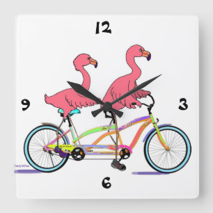 Reloj Cuadrado Feliz