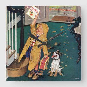 Reloj Cuadrado Feliz Día de la Madre