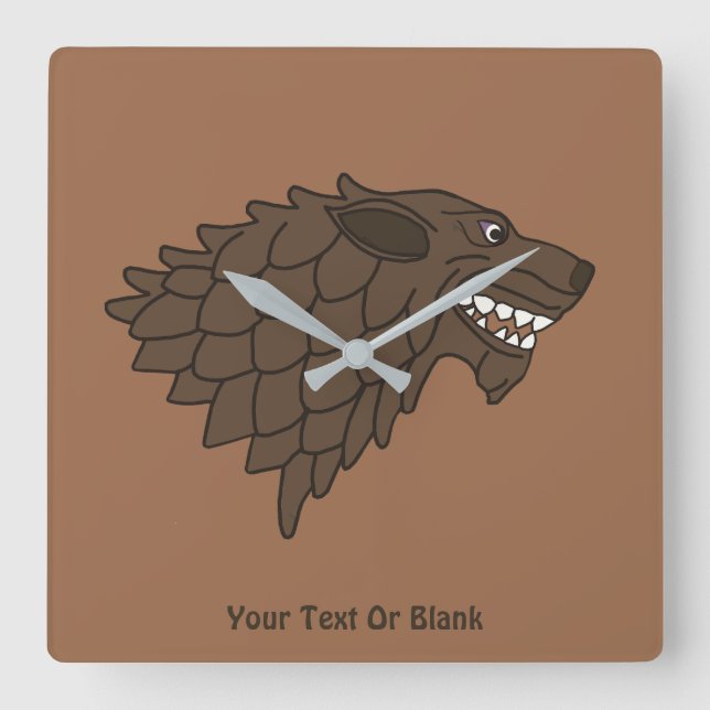 Reloj Cuadrado Fenrir/Fenriswolf (Anverso)