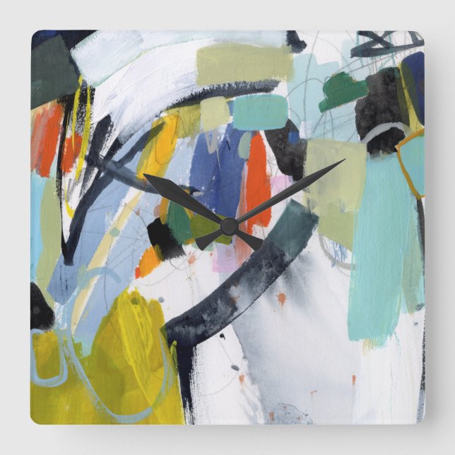 Reloj Cuadrado Feria de Scarborough - Resumen (Anverso)