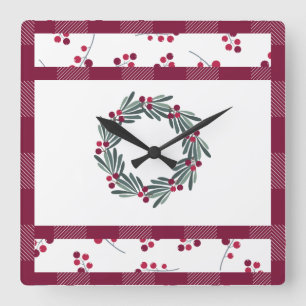 Reloj Cuadrado Festividad de la guerra de la guerra de la guerra