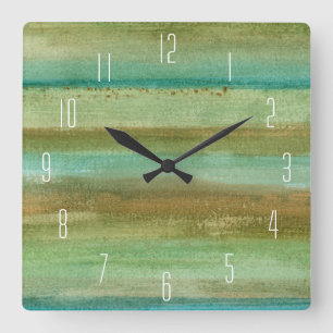 Reloj Cuadrado Fields in Spring I