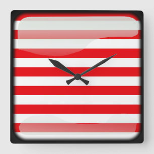 Reloj Cuadrado Flag of Malaysia