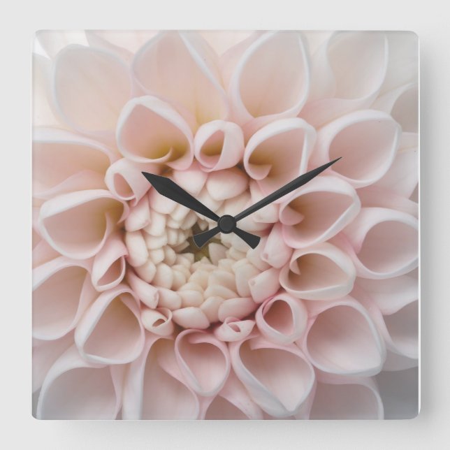 Reloj Cuadrado fleur (Anverso)