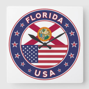 Reloj Cuadrado Florida