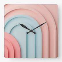 Fondo de arcos en tonos pastel