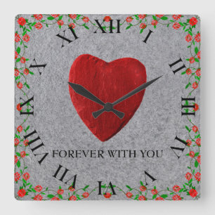 Reloj Cuadrado Forever with you