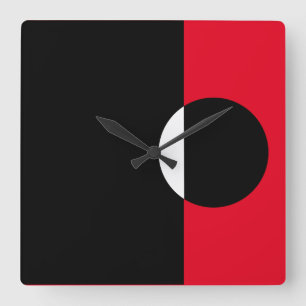 Reloj Cuadrado Formas de Mod Art