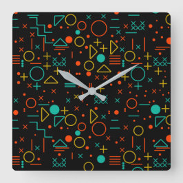 Reloj Cuadrado Formas geométricas