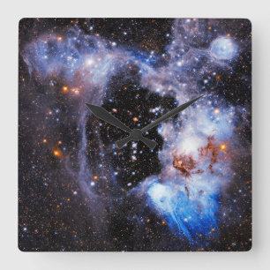 Reloj Cuadrado Foto celestial de la superbomba N44
