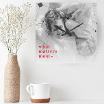 Reloj Cuadrado Foto de moda y lo que más importa de RedQuote<br><div class="desc">Captura la esencia de los hermosos momentos de la vida con nuestros exclusivos productos de moda Photo & What Matters Most Positive Red. Infundir positividad y estilo en su vida cotidiana con esta colección única que combina perfectamente las tendencias modernas con sentimientos atemporales. Ya sea que te estés tratando a...</div>