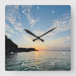 Reloj Cuadrado Foto personalizado personalizada