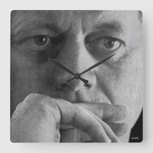 Reloj Cuadrado Fotografía de John F. Kennedy