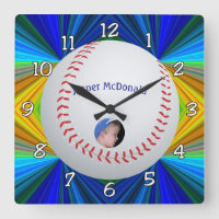 Fotos de fondo multicolor del béisbol personalizad
