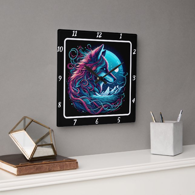 Reloj Cuadrado Fox Sentinel de la Cumbre (Oficina)