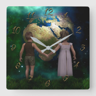 Reloj Cuadrado Fraternidad