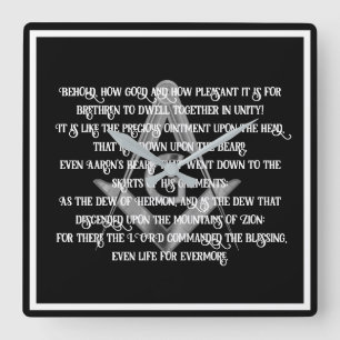 Reloj Cuadrado Freemason