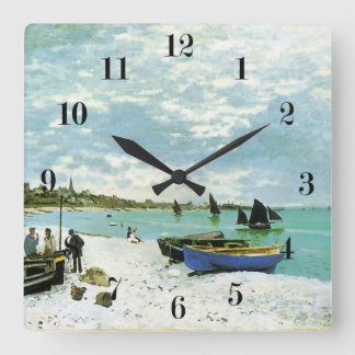 Reloj Cuadrado French Seaside Wall Clock