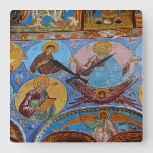 Reloj Cuadrado frescos rusos