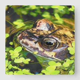 RELOJ CUADRADO FROG